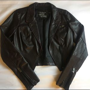 Lip Service pleather (Polyester) Jacket